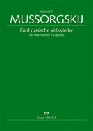 Fünf russische Volkslieder für Männerchor a cappella 