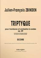 Triptyque op. 89 pour trombone et orchestra a cordes Standard