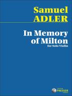 In Memory Of Milton 