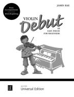 Violin Debut - Klavierbegleitung 