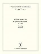 Konzert im spanischen Stil Nr. 1 Op. 6/g 