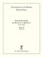 Konzert im Stil von J.S. Bach Nr. 2 Op. 7/d 