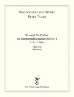 Konzert im lateinamerikanischen Stil Nr. 1 Op. 8/d 