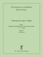 Vorkosten der Lagen - Etüden 1 