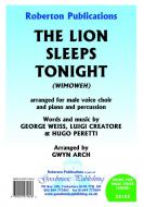 The Lion Sleeps Tonight 