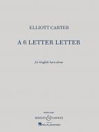 A 6 Letter Letter 