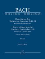 Chorsätze aus dem Weihnachts-Oratorium Teil I-3 BWV 248 Standard
