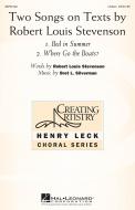 Two Songs On Texts By Robert Louis Stevenson Standard