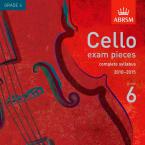 Cello Exam Pieces 2010-2015 2 CDs, ABRSM Grade 6 