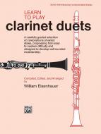Learn To Play Clarinet Duets 