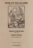Quattro Suonate par Viola da Gamba et Fondamento 