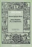 Motetten a due voci II 