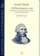 28 Divertimenti a tre Nr. 97-126 