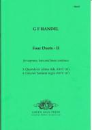 4 Duets - II HWV 191, 187 