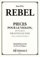 Pieces pour le Violon, 3. Suite 