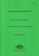 In te Domine speravi 