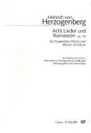 Herzogenberg: Acht Lieder und Romanzen op. 26 Standard