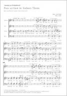 Vier Weihnachtschorsätze von Thiel und Woyrsch 