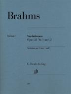 Variationen op. 21, Nr. 1 und 2 