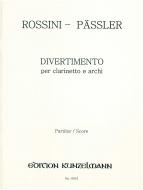 Divertimento für Klarinette und Streicher 