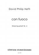 con fuoco - Streichquartett Nr. 4 