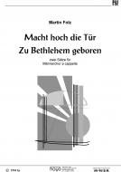 Macht hoch die Tür, Zu Bethlehem geboren 