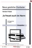 Ja freuet euch im Herrn 