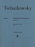 12 Stücke für Klavier op. 40 