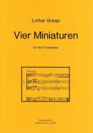 Vier Miniaturen für drei Trompeten 