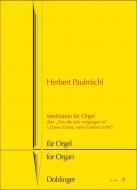 Mediation für Orgel über 'Das alte Jahr vergangen ist' 