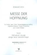 Messe der Hoffnung (Melodiestimme/Instrument in C) 