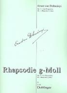 Rhapsodie g-Moll Op. 11/1 aus 4 Rhapsodien 