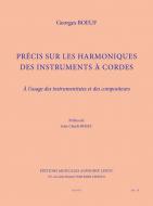 Precis Sur Les Harmoniques Des Instruments à Cordes 