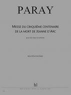 Messe du cinquième centenaire de la mort de Jeanne d'Arc 