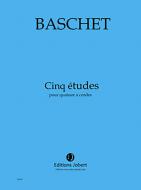 5 Etudes pour quatuor à cordes 