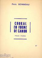 Choral en forme de canon 