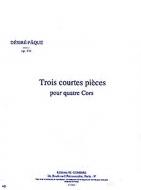 3 Courtes pièces Op. 131 
