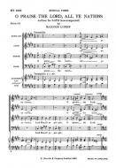 O Praise The Lord, All Ye Nations 