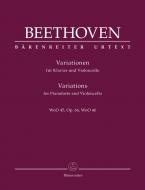 Variationen für Klavier und Violoncello Standard