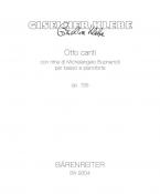 Otto canti op. 135 Standard