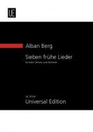 Sieben frühe Lieder 