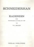 Kadenzen zu Violinkonzerten zu Mozart, B-Dur, KV 207 