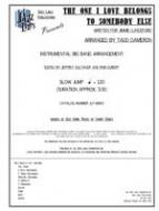 The One I Love Belongs To Somebody Else 