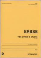 4 lyrische Stücke op. 39b 