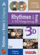 Rhythmen und Breaks für Schlagzeug in 3D 