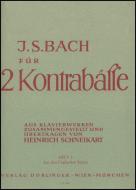 Übungsmusik für 2 Kontrabässe Heft 3 