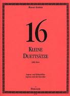 16 kleine Duettsätze 