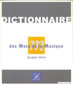 Dictionnaire des Mots de la Musique 