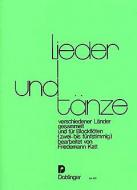 Lieder und Tänze verschiedener Länder 
