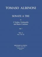 3 Sonaten aus 'Sonate à tre op. 1': Nr. 7-9 